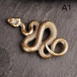 Copper Brass Mini Snake Antique Bronze Decor Figurines For Interior Decoration Desktop Ornament Pure Copper Miniatures Statue