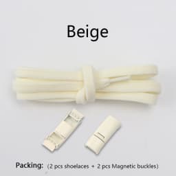 Magnetic Lock Shoelaces Elastic No Tie Shoe Laces Sneakers Shoelace For Kids and Adult One Size Fits All Shoes Shoestrings 1Pair