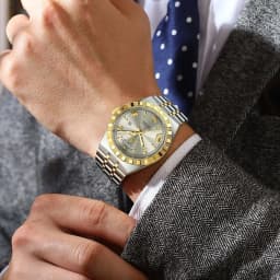 POEDAGAR Luxury Top Watch For Man Classic Week Date Waterproof Luminous Men Wristwatch Stainless Steel Quartz Men's Watches Male