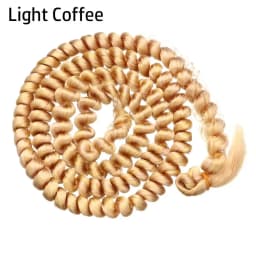 Screw Curly Hair Accessories for Dolls BJD Doll Wig High-Temperature Material Resistant Fiber Hair Wefts Hair Wig
