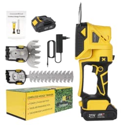 Dual-Purpose Wireless Charging Lawn Mower Garden Hedge Trimmer Power Pruning Tools Portable Manual Grass Lawn Mower