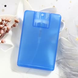 1Pcs 20ml Carded Perfume Dispenser Bottle Push Spray Empty Bottle Refillable Oral Portable Empty Bottle Toner Alcohol Essentials
