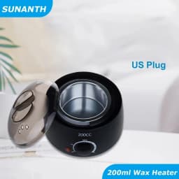 2026 200ML Electric Wax Heater Hot Wax Machine Paraffin Pot Warmer Hair Removal Waxing Machine Wax-melt Epilator Quick Heater