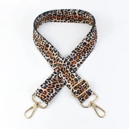 Deepeel 38mm Women's Leopard Bag Straps Crossbody Handbag Shoulder Belts 80-130cm Adjustable Wallet Tape Replacement Accessories