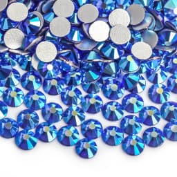 SS16 SS20 SS30 Glitter Rhinestone Crystal AB Non Hot Fix Flat back Rhinestone Apparel for Nail Art Fabric Garment