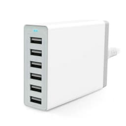 60W 10 Ports 40W 5 USB Ports Quick Charge Charger Station Dock with Cable for iPhone iPad Samsung PC Kindle Multi USB Charger