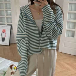 2000s American Vintage Polka Dot Sweatshirts New Spring Fashion Letter Print Hooded Women Y2k Sweet Loose Casual Jacket 2026 New
