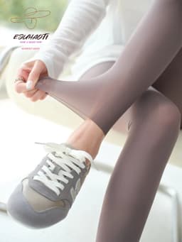 Ultra-thin Leggings Summer High Elastic Naked Feeling Sunscreen Casual Sports Fitness Yoga Pants Women's Sexy Black Skin Tights