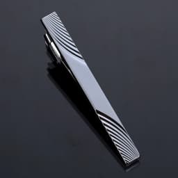 1Pcs Fashion Tie Clip for Men Copper Simple Bar Clasp Practical Mens Classic Tie Clips Clamp Pin Jewelry Necktie Wedding Gift