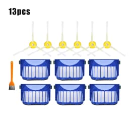 For IRobot Roomba 675 650 690 600 Series Vacuum Cleaner Bristle Side Brush HEPA Filter Replacement Kit Accessories Spare Parts