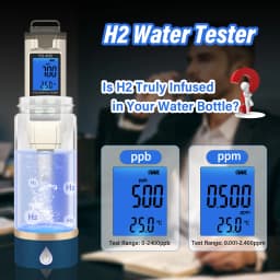 Hydrogen Water pH ORP Meter YG-400 Digital Drinking Water Tester with Temperature Display for Home Health and Alkaline Water Use