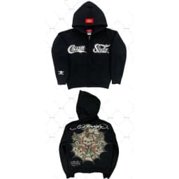 American Gothic Ro Skull Bones Oversized Hoodie Y2K Hip Hop Sle Streetwear No Brand Svel Other Material 00%