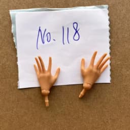 1/6 Doll Hands Legs Elbows Feet Replacement Parts for Monster Doll Accessories Gray Black Green Blue Color Doll Parts