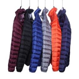 2024 New Arrivasl Men's Ultra Lightweight Packable Down Jacket Autumn Spring Winter Water and Wind-Resistant Breathable Coat