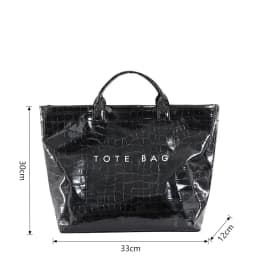 Luxury Crocodile Pattern Women Handbag With Short Handle Shoulder Bag 2026 New Designer Bag Large Capacity Travel Bag Trend Tote