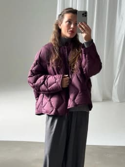 Fashion Solid Women's Cotton Coats O-Neck Full Sleeve Loose Zippers Lady Thicken Padded Coat 2026 Winter Casual Female Jackets