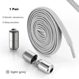 Alloy Lock No Tie Shoe Laces Flat Shoelaces for Sneakers Elastic Laces Without Ties Kids Adult Quick Lace for Shoes Rubber Bands