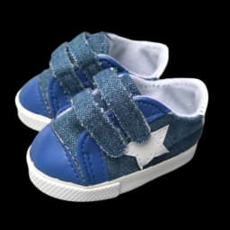 For 40 Cm Bebe Doll Shoes Sneackers Fits for 18 Inch Girl Doll Sport Shoes Baby New Born Doll Accessories