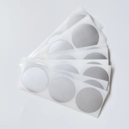 Dropshipping 100PCS 38 40mm Circle Round Scratch Off Sticker Protection Style