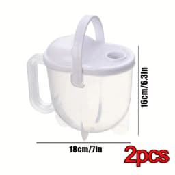 1/2pc Rice Washer Kitchen Colanders Strainer Bowl with Lid Household Vegetable Washing Strainer for Home Hotel Restaurant