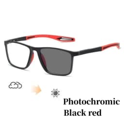 Men Ultralight Photochromic Glasses TR90 Frame Myopia Eyeglasses Women Male Vintage Color Changing Sunglasses Eyewear 0 To -4.0