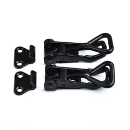 4pcs Adjustable Toolbox Case Metal Toggle Clamp Latch Catch Clasp Quick Release Anti-Slip Push Pull GH-4001 Toggle Catch Clip