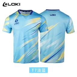 LOKI Table Tennis Jerseys Training T-Shorts New Style Absorb Sweat Comfort Top Quality Ping Pong Shirt Cloth Sport