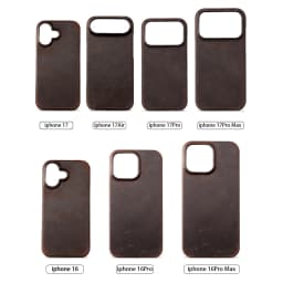 for Magsafe Case for iPhone 15 16 17 18 Pro Max Air Retro Luxury Full Grain Cowhide Genuine Oiled PULL-UP Leather Magnetic Cover