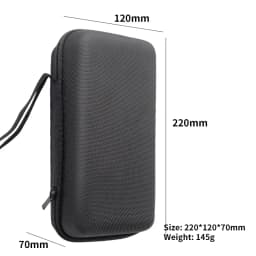 UNIT Hard EVA Storage Bag Carrying Cover Case for UT89X UT204+ Digital Multimeter UTI160S UTI260B Thermal Imaging Camera