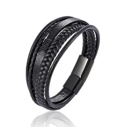 Retro Wide Leather Pirate Compass Bracelet for Men Celtic Viking Compass Bracelet Jewelry Male Accessories Gifts To Boyfriend