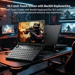 NEW GPD WIN Max 2 10.1-inch Handheld Business Mini Laptop with AMD AI 9 HX 370 Processor 64GB RAM 2TB SSD