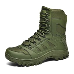 Men Military Tactical Boots Army Boots High Quality Male Climbing Hiking Shoes Lace Up Women Camping Safety Ultrallight Unisex