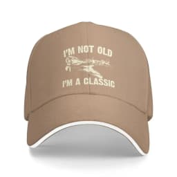 Airplane Aircraft Plane Spitfire Baseball Cap Sun Protection Adjustable Supermarine Fighter Plane WW2 War Pilot Dad Hat Spring