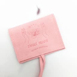 100pcs Custom Logo Microfiber Velvet Jewelry Gift Bag Wedding Favors Bulk Candy Organizer Pouch Earrings Packaging Storage Bag