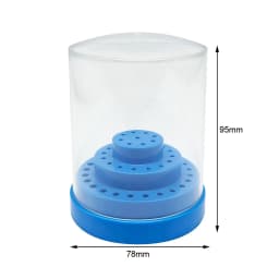 50 Holes Grinding Head Storage Box for Jewellery Polishing Wheel Shank 2.35mm to 4.5mm Drill Bit Organizer Stand Jewelry Tools