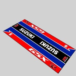 Motorcycle Display Carpet Suzuki Parking Mat Non Slip Garage Rug for Sports Racing Moto Electric Bike Entrance Home Decor