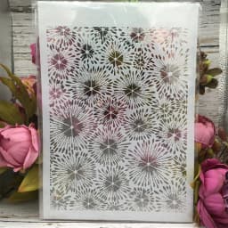 A4 29cm A Branch of Rose Flower DIY Layering Stencils Wall Painting Scrapbook Coloring Embossing Album Decorative Template