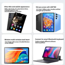 Hot Android Pad New 10.1 Inch Octa Core Tablet Pc 6GB RAM 128GB ROM 6000mAh Dual SIM Cards 3G/4G LTE 5G WiFi Tablets Android 13