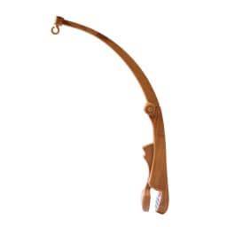 DIY Baby Crib Bed Bell Holder Arm Toy Imitation Wood Grain Infant Bed Decoration Toys Rotating Music Box Nut Screw Arm Bracket