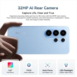 Blackview WAVE 10 Smartphone 6.88 HD+ 120Hz IPS Display Octa-Core 8GB 256GB 32Mp Camera 5000mAh 3 Card Slot Android 16 Cellphone