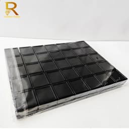 Lot of 70 Clear Gemstone Display Box Face Bare Stone Gemstone Plastic Clear  Diamond Display Box Gemstone Diamond Container