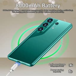K-Touch Smartphone 5G C26 Ultra Mobile Phones Android 22GB+2TB Cell Phone Smartphone 5G Dual SIM 7800mAh 7.3inch 8000mAh Battery Face Unlock Mobile Phone