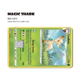 2026 New Charizard Blastoise Bulbasaur Eevee Metwo Sticker Film Skin Cover for Credit Debit Card