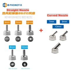 Original ATTEN ST-862D Heat Gun Handle Hot Air Gun Nozzles Desoldering Heating Element Transformer for PCB SMD Soldering Repair