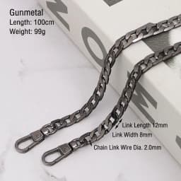 30/60/120cm Purse Bead Chain Strap for DIY Replacement Women Shoulder Crossbody Handbags Chain Bag Straps Hardware