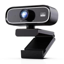 EXHQDR UHD 4K USB Webcam, New Upgraded Model with 120° Wide-Angle Lens and Manual Focus. This Plug-and-Play Computer Peripheral