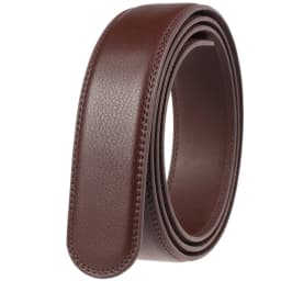 3.5cm Width Durable Without Buckle Replacement Waistband Classic Waistband Genuine Leather Belt Non-porous Girdle