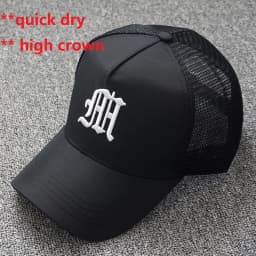 Quick Dry Baseball Hat for Men and Women, Hard Top, High Crown, Sports Hip Hop Caps, Big Head, Outdoor,