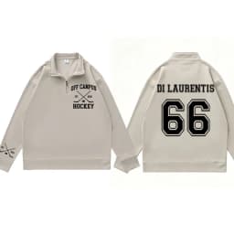 Briar Hockey Sweatshirt Off-Campus Pullover Quarter Zip Hockey Romance Sweatshirts Briar U Campus Hockey Clothes Male Clothing