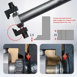 Conical Roller Bearing Inner Ring Puller Pressure Bearing Tool Motorcycle and Electric Vehicle Steering Column